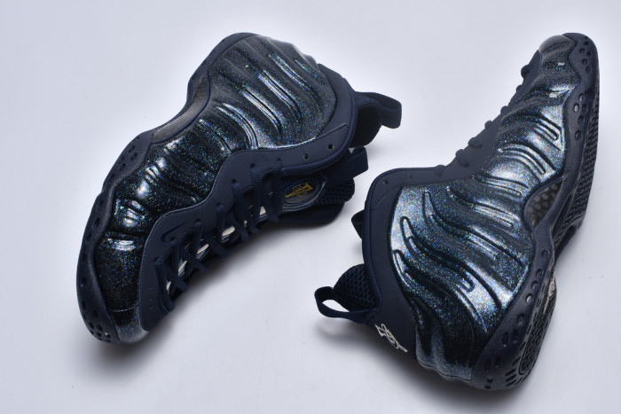 nike air foamposite one obsidian glitter (w) aa3963-400