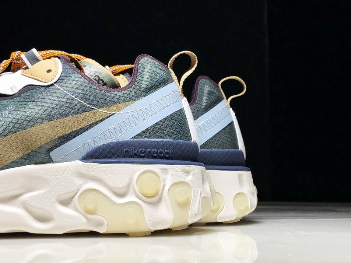 nike react element 87 undercover green mist bq2718-300