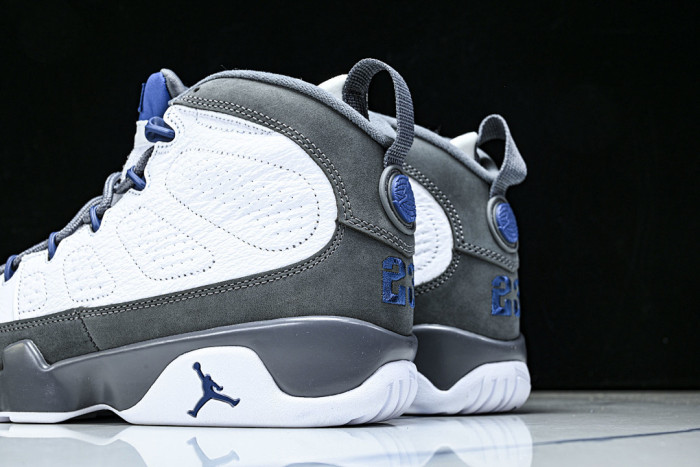 AIR JORDAN 9 White/French Blue-Flint Grey HV4794-100