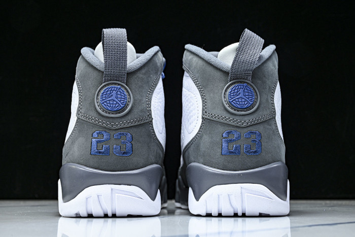 AIR JORDAN 9 White/French Blue-Flint Grey HV4794-100