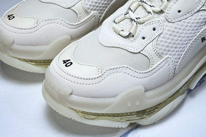 BALENGA TRIPLE S BLACK CLEAR SOLE W2GA3-9103