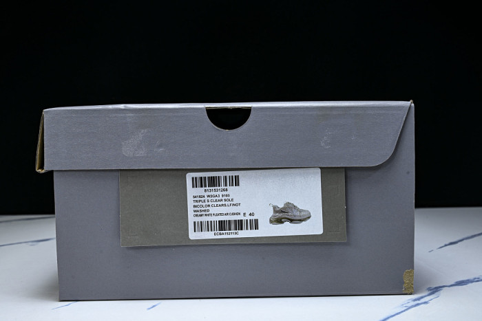 BALENGA TRIPLE S BLACK CLEAR SOLE W2GA3-9103