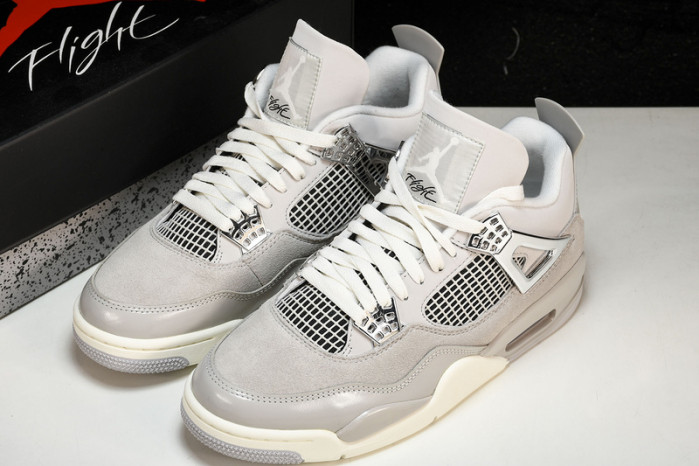 air jordan 4 light iron ore” aq9129-001