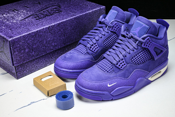 Nigel Sylvester x Air Jordan 4 Retro "Blue" HF4340-400