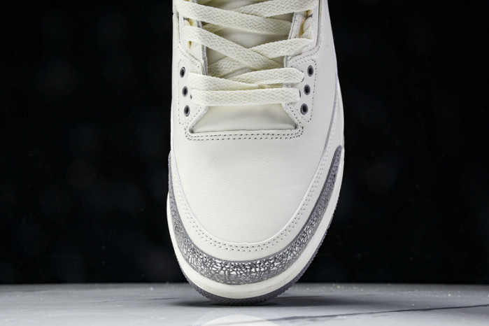 Air Jordan 3 Retro “Sail/Metallic Silver” CK9246-100