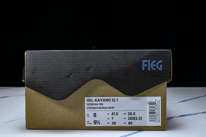 As1cs Gel-Kayano 12.1 Kith Paragon 1203B144-100
