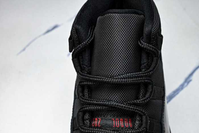 Air Jordan 11 Retro "Black Red" 378037-326