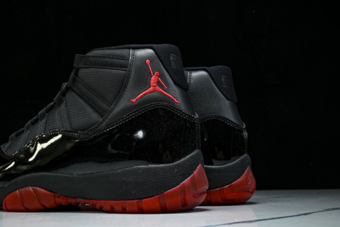 Air Jordan 11 Retro "Black Red" 378037-326