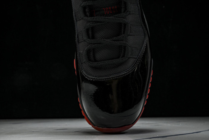 Air Jordan 11 Retro "Black Red" 378037-326