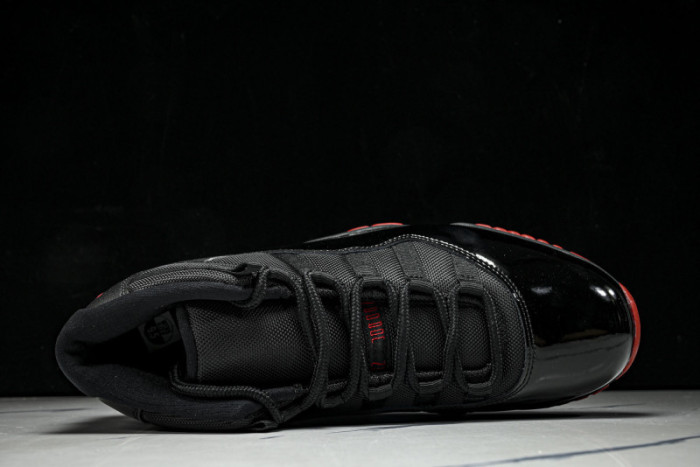 Air Jordan 11 Retro "Black Red" 378037-326
