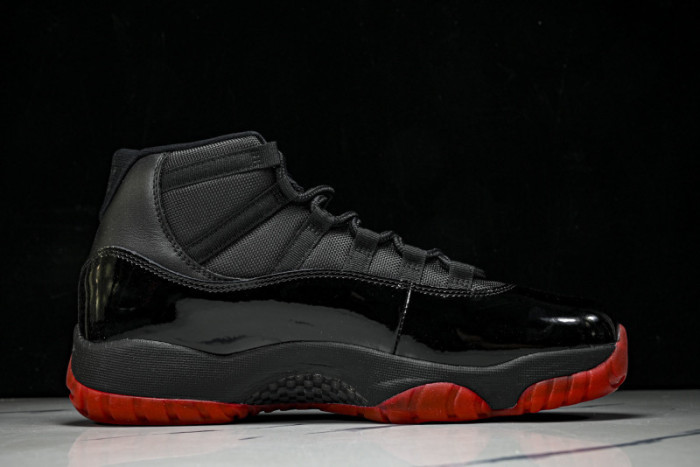 Air Jordan 11 Retro "Black Red" 378037-326