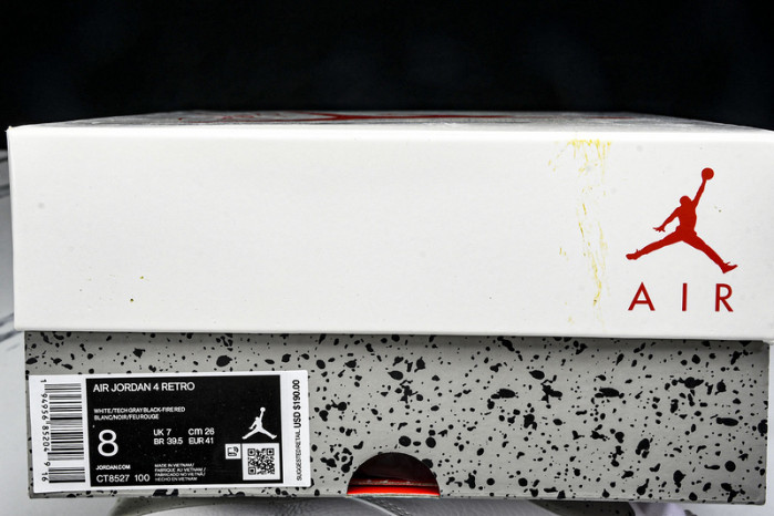 Jordan 4 Retro “White Oreo” CT8527-100
