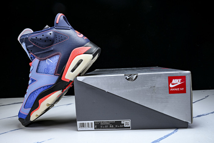 Awake NY x Air Jordan 6 "Denim Blue" IQ5706-400